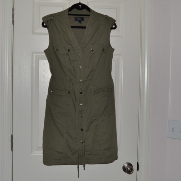 Dress Barn Jackets & Blazers - Army Green Utility Jacket from Dressbarn